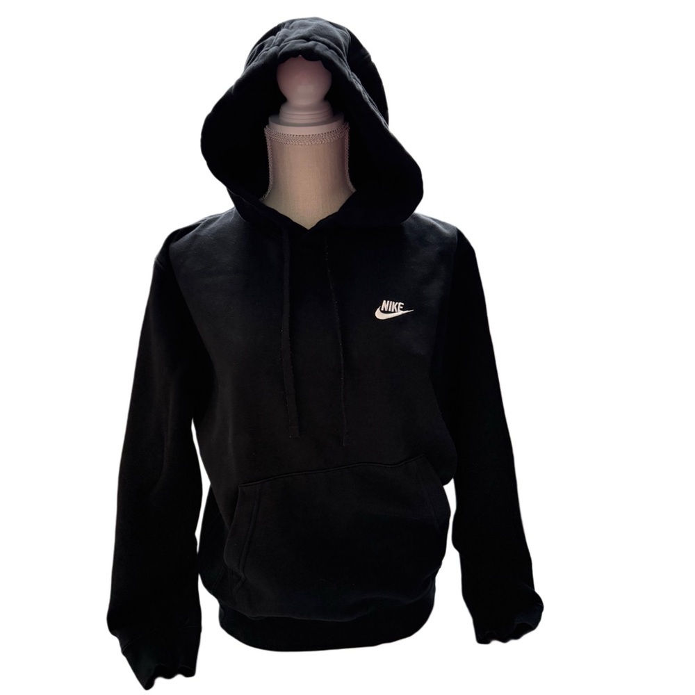 Nike NSW Club Fleece Cotton Hoodie Pullover Sweatshirt Small